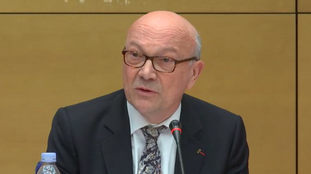 Christian Dubreuil lors de son audition au Sénat. © Sénat